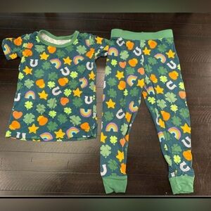 Little Sleepies Lucky Charms 12-18 months 2-piece pjs